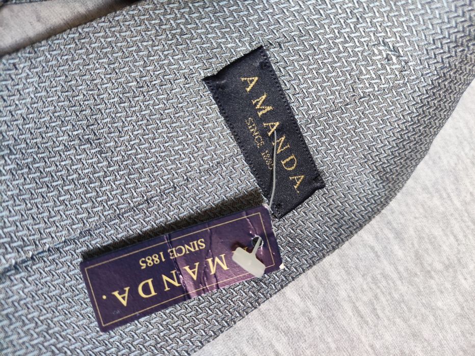 Amanda krawat silk jedwabny jedwab nowy