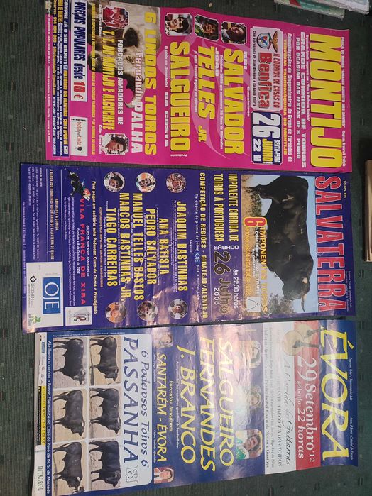 Cartazes Tauromaquia - Cada 5 €