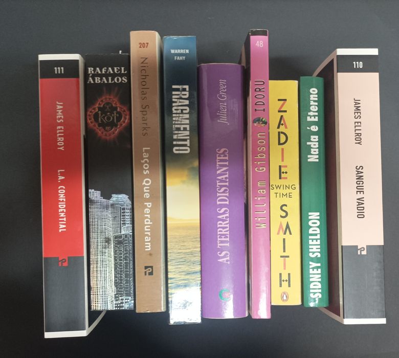 Vários romances a 5 euros cada