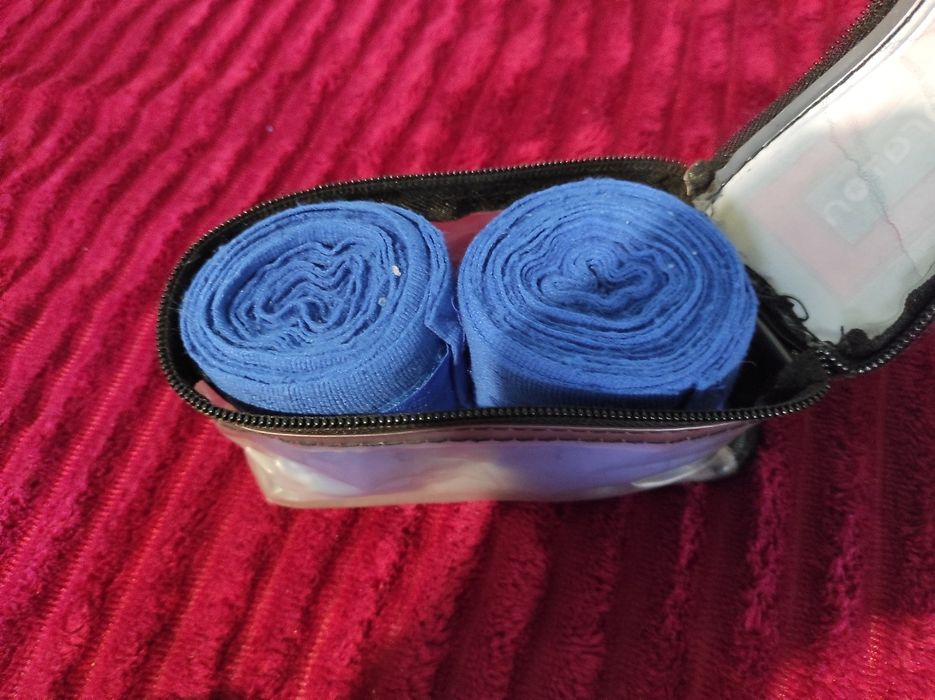 Бинти maraton 3 метра синього кольору