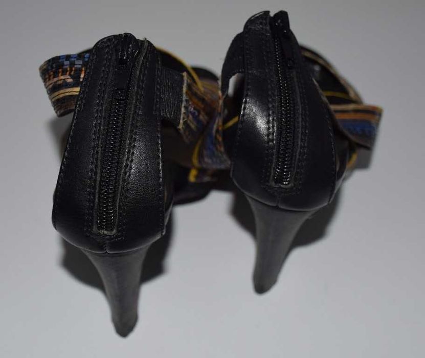Sapatos de senhora, n.º 38, Cafènoir, como novos, 100% pele genuína