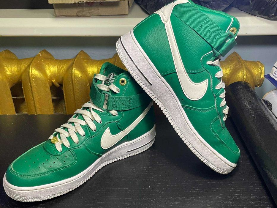 Nike Air Force 1 HI SE 40th Anniversary Green DQ7584-300 41р. кожа