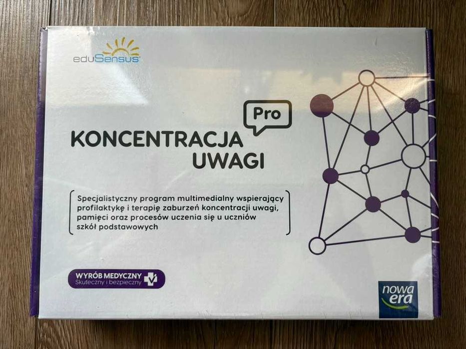 Koncentracja Uwagi PRO  eduSensus klasy 1–8 – NOWA ERA – NOWE w folii