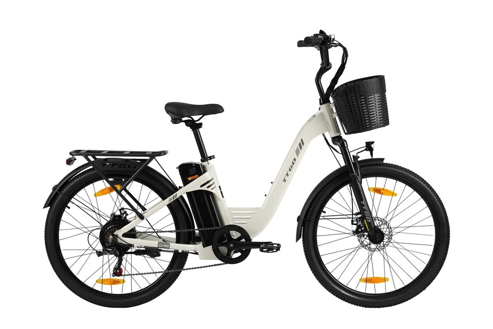 C2 PRO Nowy Rower Elektryczny Męski/Damski 250W 80-120KM 26" E-bike