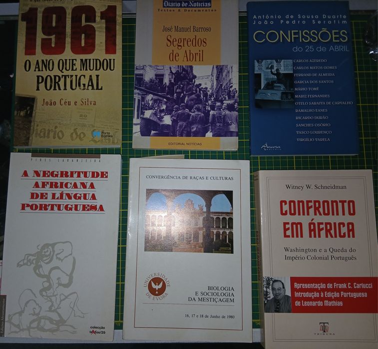 Livros ex-colonias Portuguesas