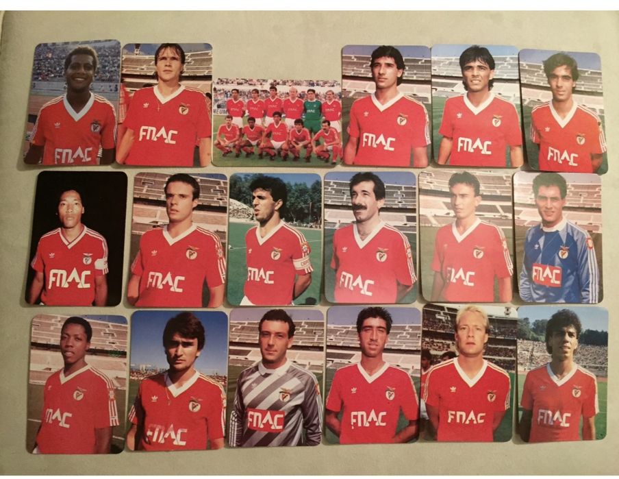 Calendários do Benfica - Ano 1988