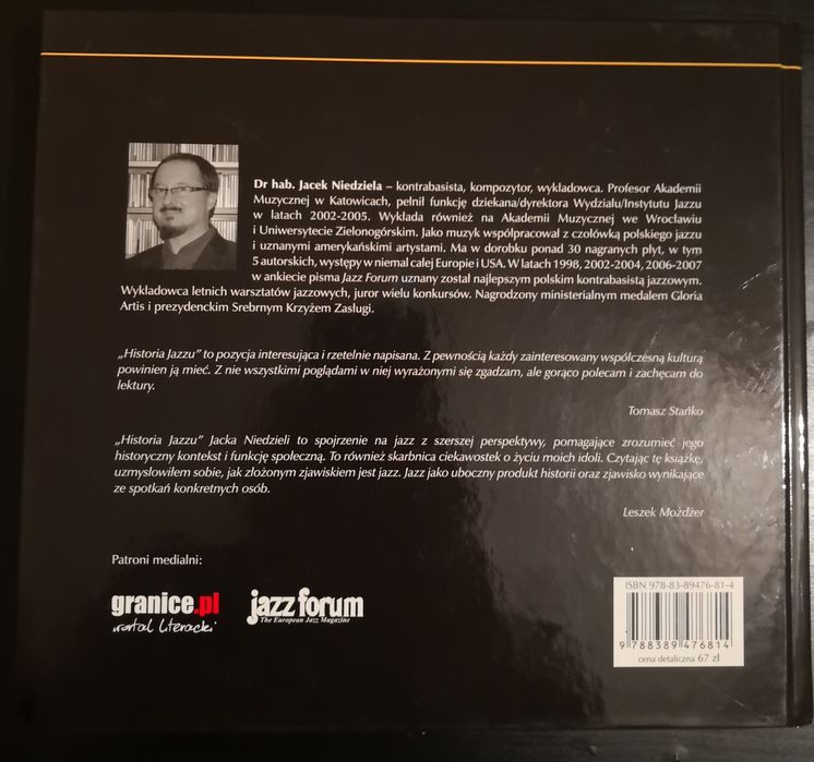 Historia jazzu, Jacek Niedziela * Biały kruk *Unikat PL