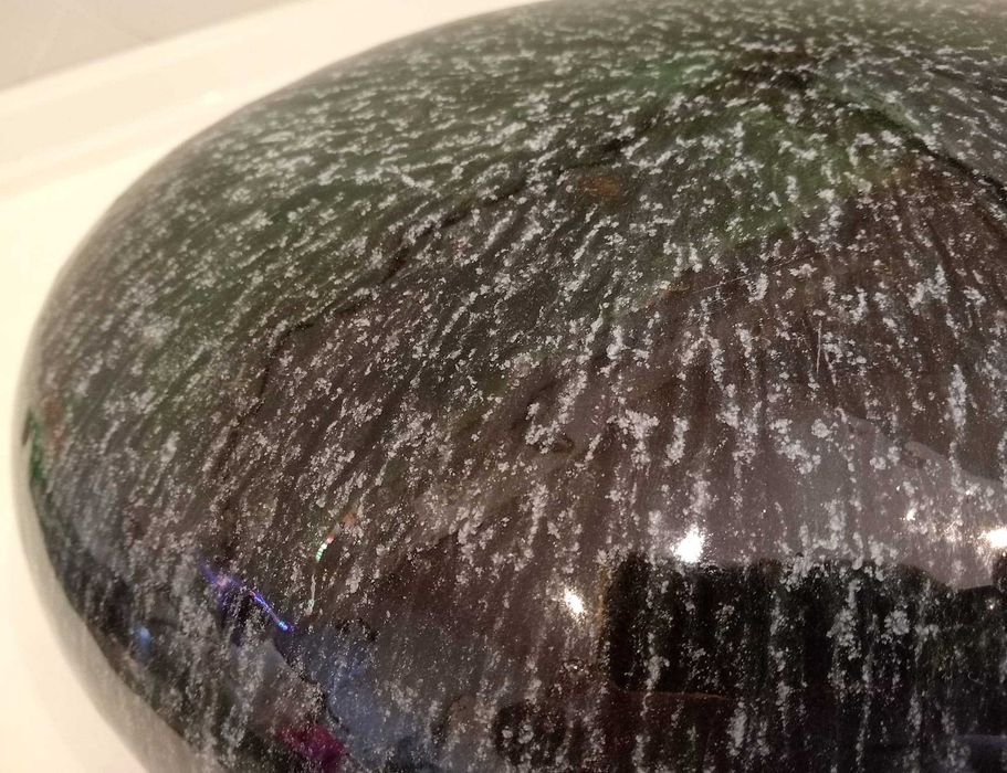 Arte Moderna Centro mesa em  Cerâmica Vitrificada Ovo Meteorito