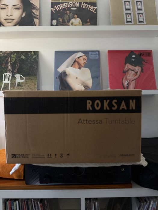 Gira Discos Roksan Attessa  + Ortofon 2M Red | Como Novo