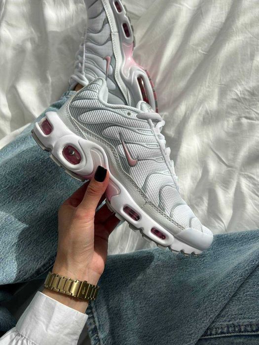 !ТОП! Nike Air Max Plus TN White Pink 36 37 38 39 40 41 тн розовые