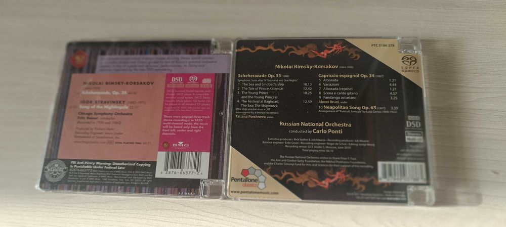 Scheherazade SACD pakiet 2 płyt. - rezerwacja Barlinek • OLX.pl