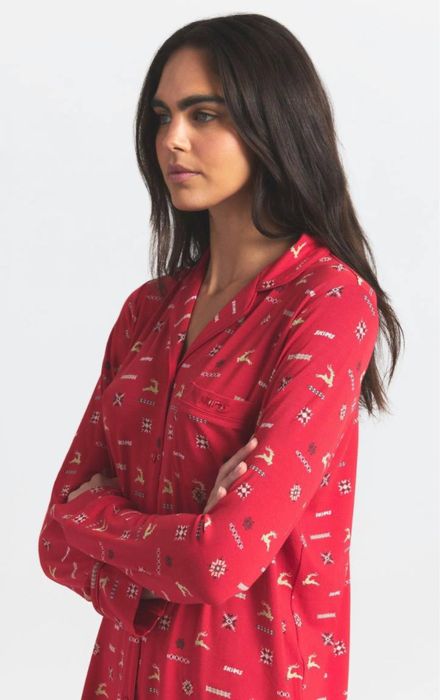 Піжама  Skims Sleep Long Sleeve Button-up SetРозмір м,L