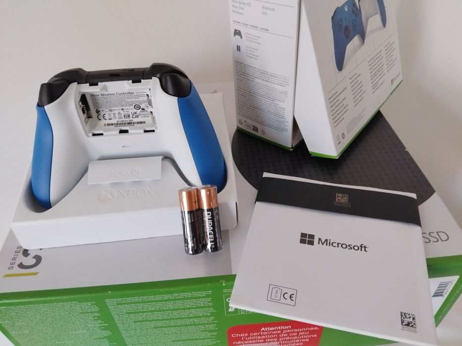Xbox Series Original Novo Comando Shock Blue