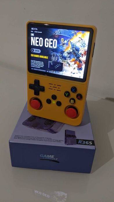 Consola R36S - Consola de jogos retro/antigos