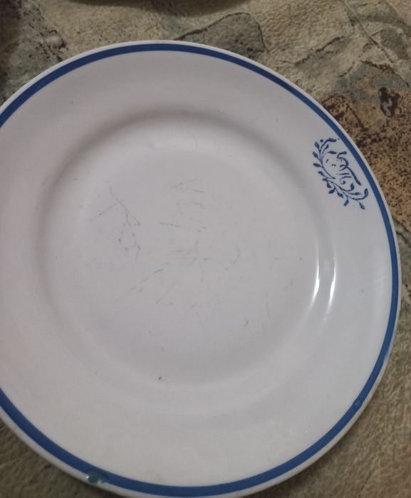 Набор посуды тарелок советских ссср плоские