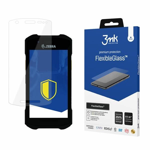 Szkło hybrydowe 3MK FlexibleGlass do Zebra TC26BK