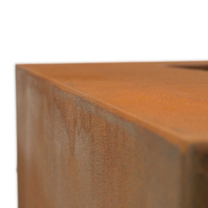 Palenisko ogrodowe Stal Corten Kwadrat 80 cm + GRATIS Kijki Stal