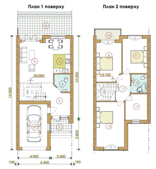 Продається готовий до ремонту таунхаус в Вовчинця