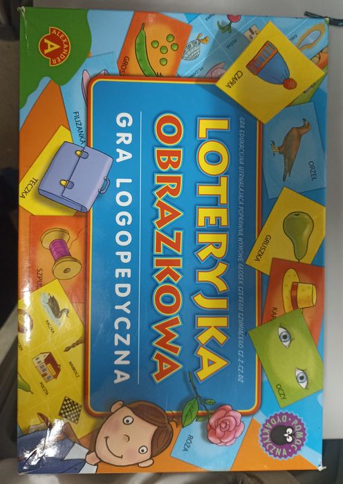 gra loteryjka obrazkowa gra logopedyczna Alexander