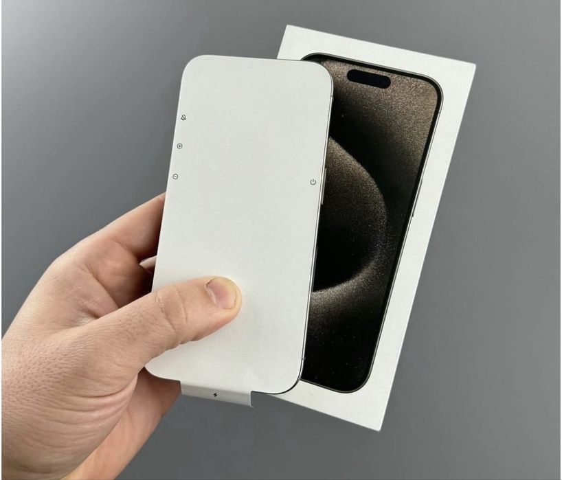 Iphone 15 pro natural titanium 256gb neverlock