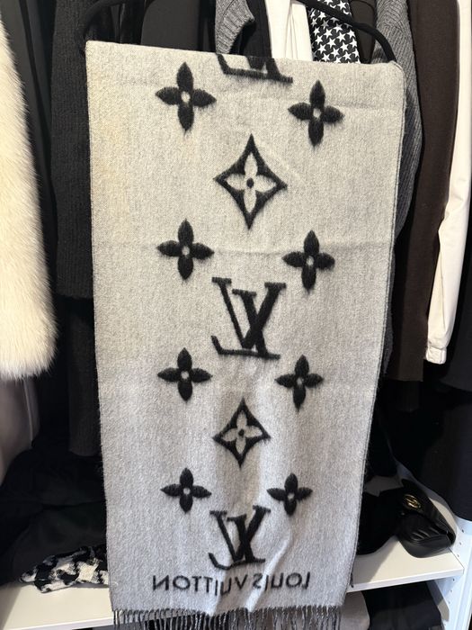 Dwustronny kaszmirowy szal lv