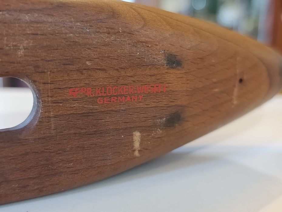 Czułenko tkackie Germany długość 48 cm