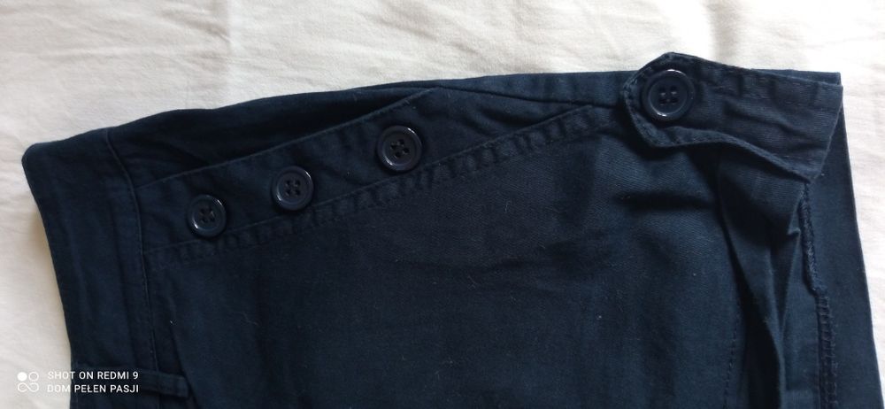 Komplet damski Bluzka i spodenki motyw marynarski