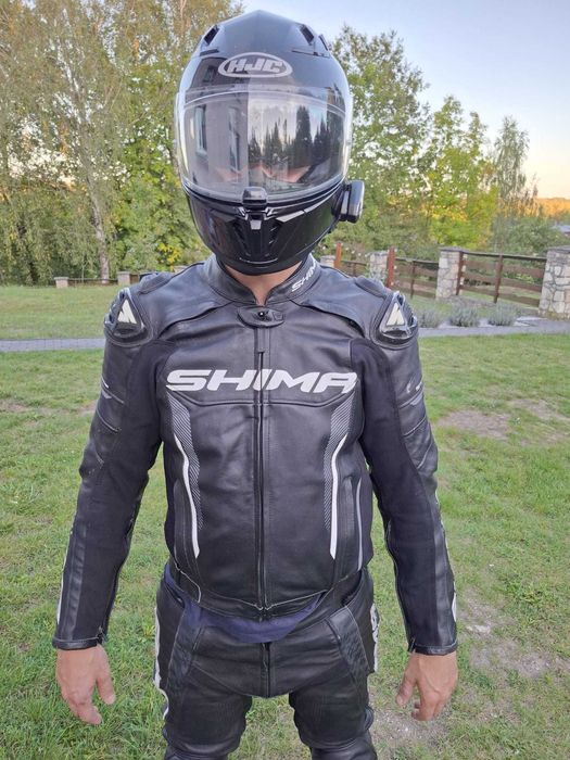 Skórzany komplet motocyklowy dwuczęściowy SHIMA Bandit (Kurtka + Spodnie)