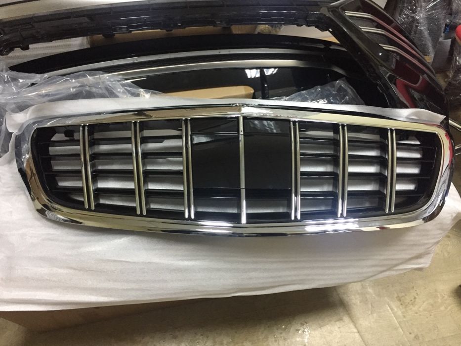 Решітка радіатора Mercedes S222 Brabus Стиль