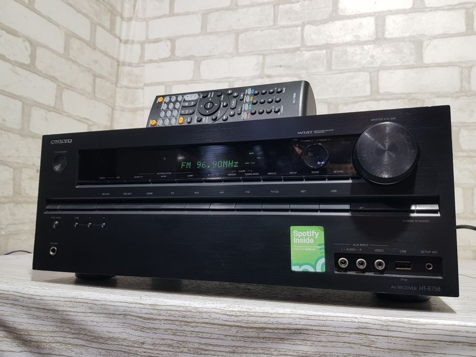 5.1 AV ресивер ONKYO HT-R758, *5x130 Вт, HDMI, USB, б/у з Німеччини