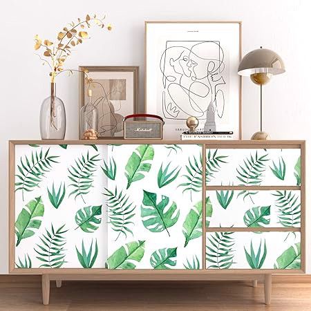 Samoprzylepna fototapeta okleina wododporna liście