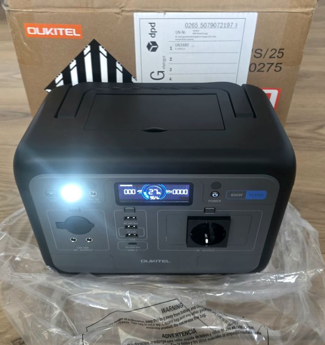 Зарядна станція Oukitel P800 / 800 Вт/ 512 ВТ год / LiFePO4 (P800)