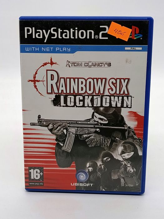 gra tom clancy's rainbow six lockdown sony playstation 2 (ps2)