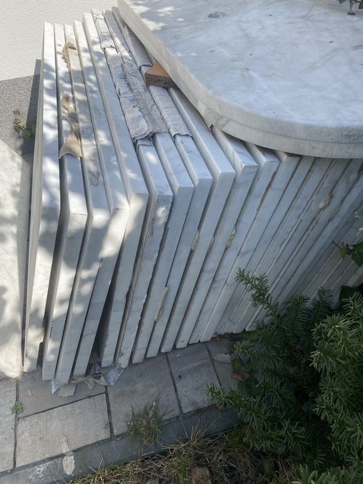 Marmur na parapet lub stolik