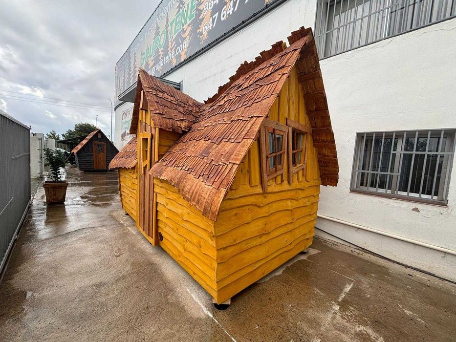 Casa de Madeira - Conto de Fadas - Modelo Morgan de 7,5m2