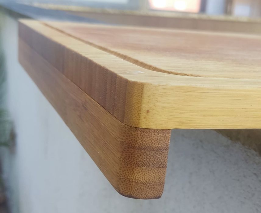 Tábua de cortar em bambu