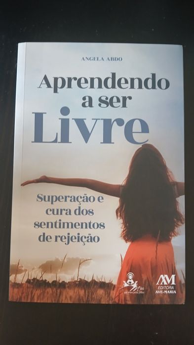 Livro 'Aprendendo a Ser Livre', Angela Abdo - Como novo