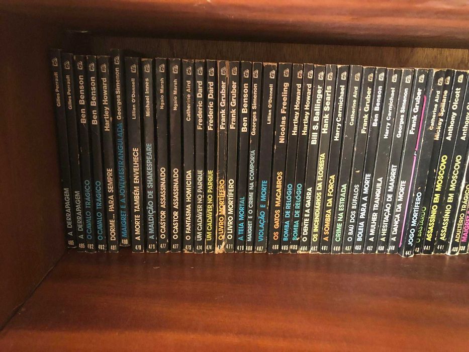 108 livros Colecção Vampiro, editora Livros do Brasil