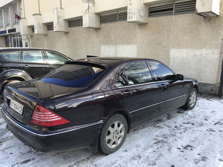 Mersedes S500 2002р. Пробіг 245000км. Фіолет.У відмінному стані.