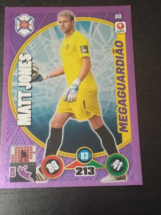 Cards especiais, Guarda Redes, Adrenalyn XL