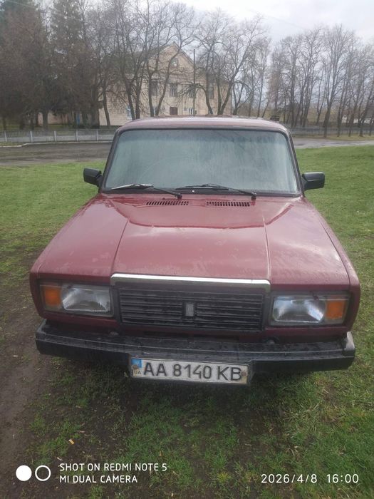 Ваз 2107 на ходу