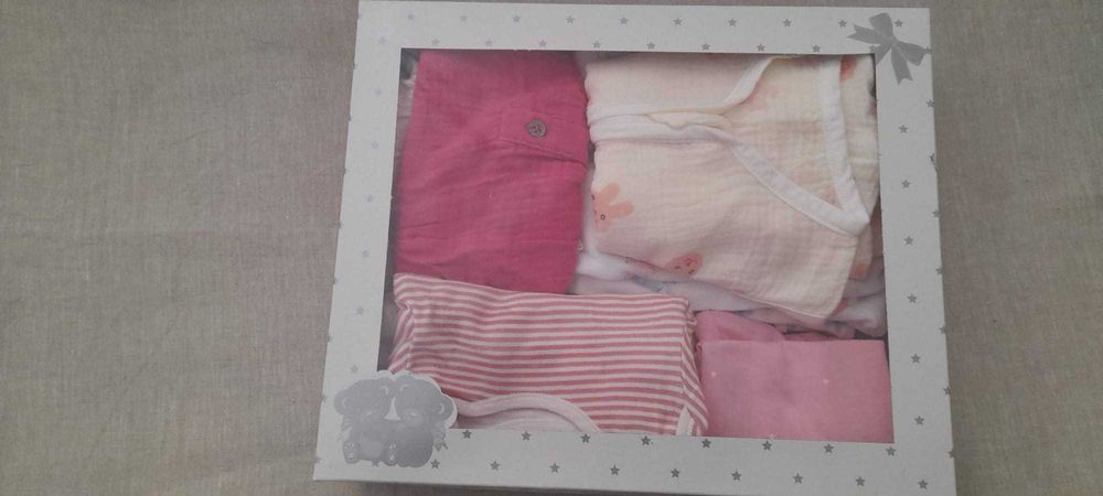 Conjunto Roupa De Bébe (Menina 0-3meses)