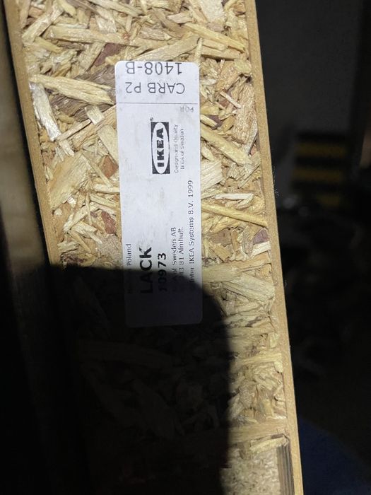 Półka  ścienna 110/26 cm ciemny brąz /venge