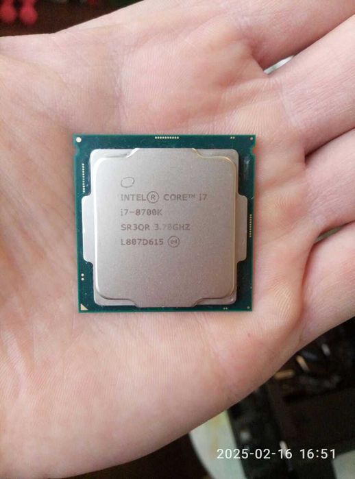 Процессор Intel 8700K, Z370 GAMING PRO CARBON AC , G.skill trident RGB