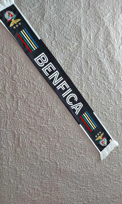 Cachecol Benfica  preto