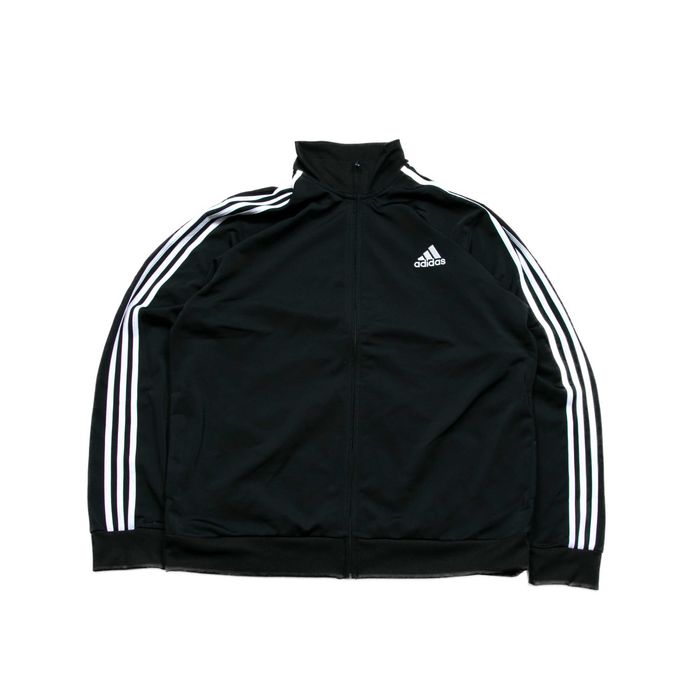 Adidas bluza dresowa z paskami stójka XL męska