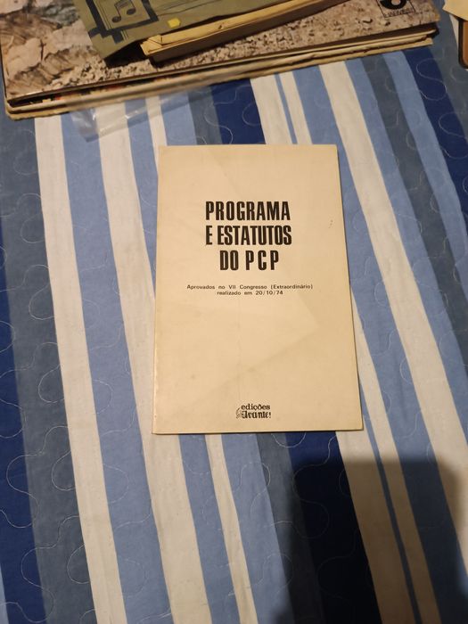 Programas e estatutos do pcp
