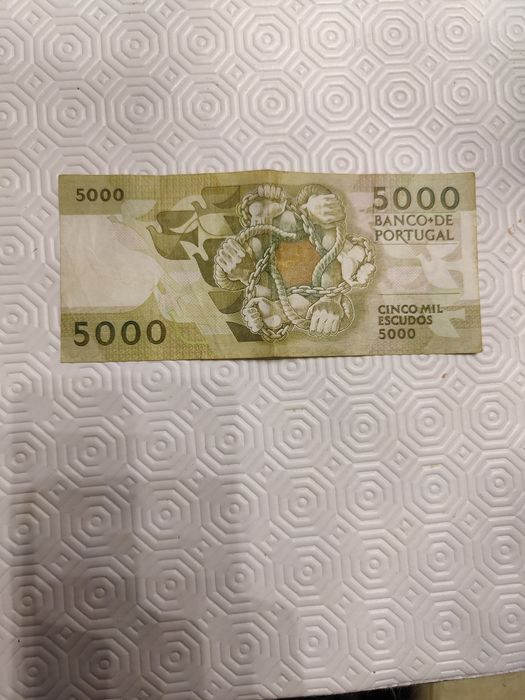 Nota 5000 escudos