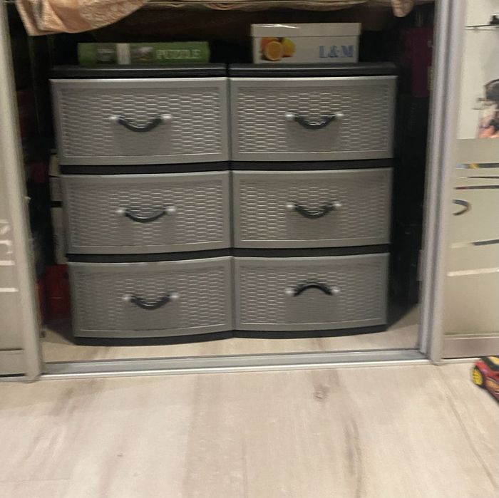 Комод пластиковый Стиль