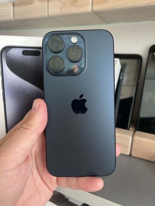  iPhone 15 Pro 256gb Blue Titanium Neverlock Ідеальний стан Гарантія